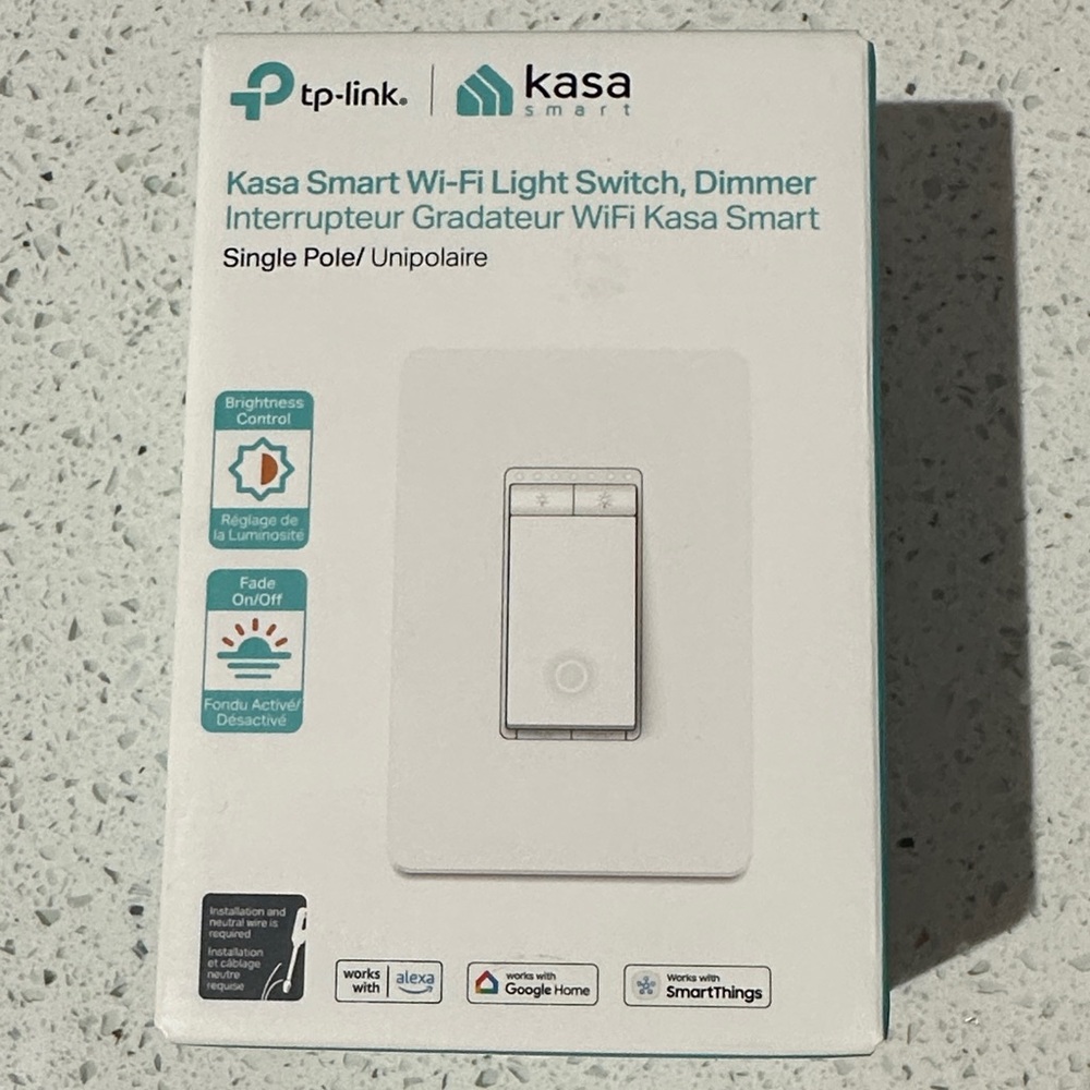 TP-Link Kasa Smart Wi-Fi Dimmer Switch
